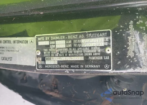 1982 Mercedes-Benz 240 D from USA, damaged, VIN WDBAB23A2CB344094